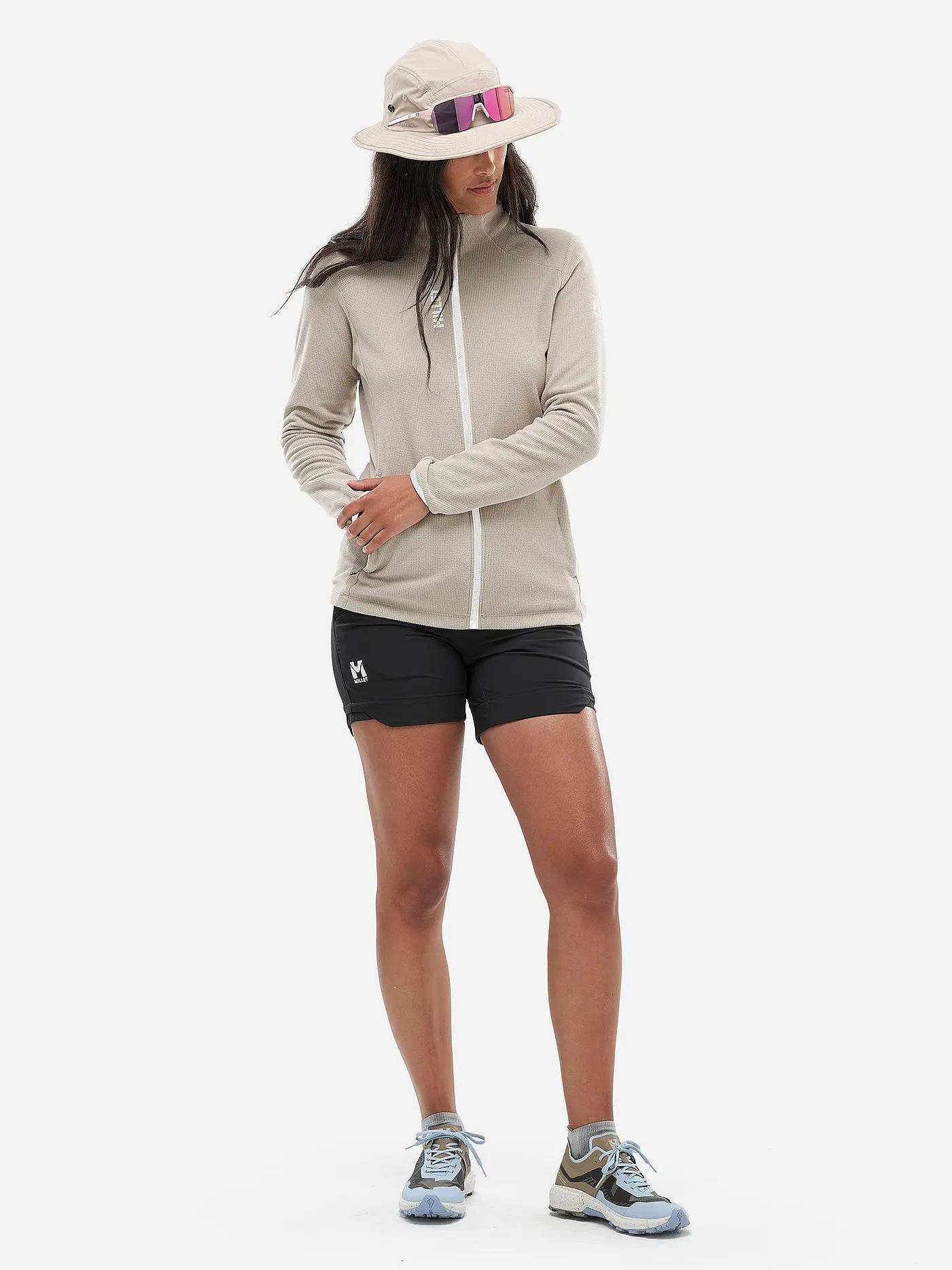 MILLET | Damen Fleecejacke Ubic Lightgrid | camel